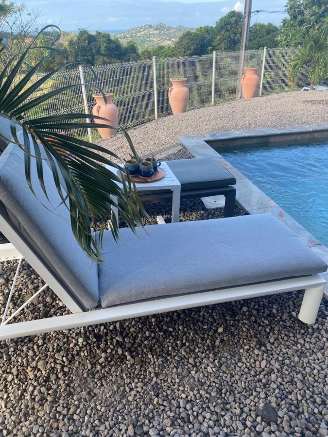 Les Appart Villa Sunbay Caraibes Avec Piscine Privative Vue Mer Et Montagne Le François Zewnętrze zdjęcie