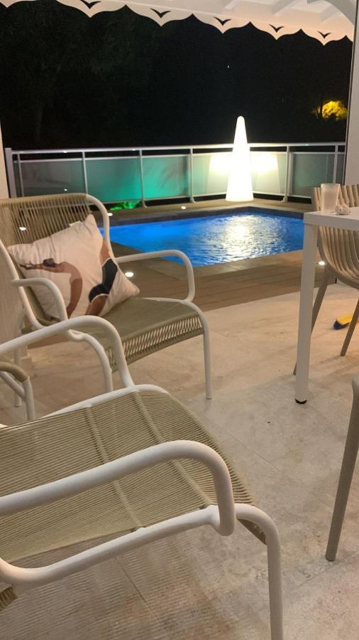 Les Appart Villa Sunbay Caraibes Avec Piscine Privative Vue Mer Et Montagne Le François Zewnętrze zdjęcie