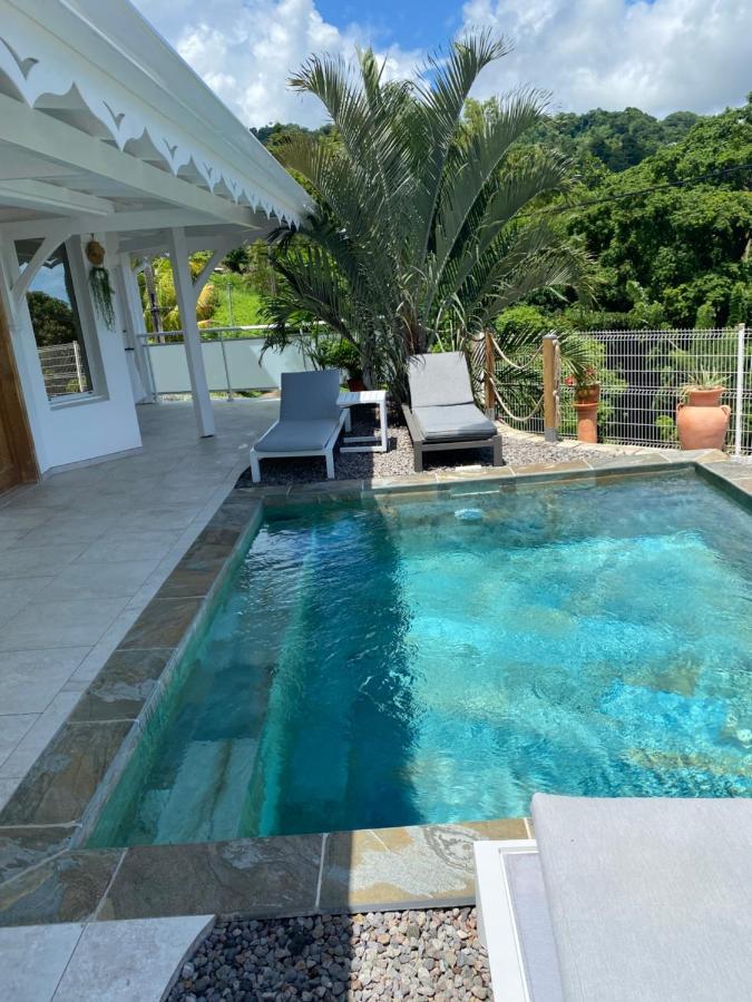 Les Appart Villa Sunbay Caraibes Avec Piscine Privative Vue Mer Et Montagne Le François Zewnętrze zdjęcie