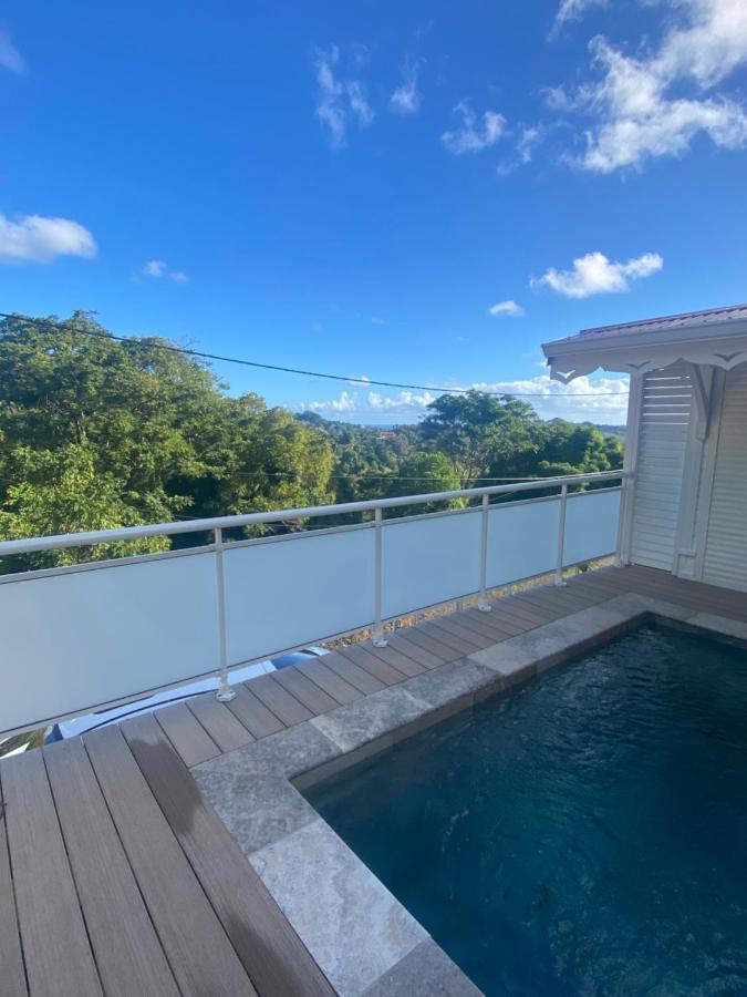 Les Appart Villa Sunbay Caraibes Avec Piscine Privative Vue Mer Et Montagne Le François Zewnętrze zdjęcie