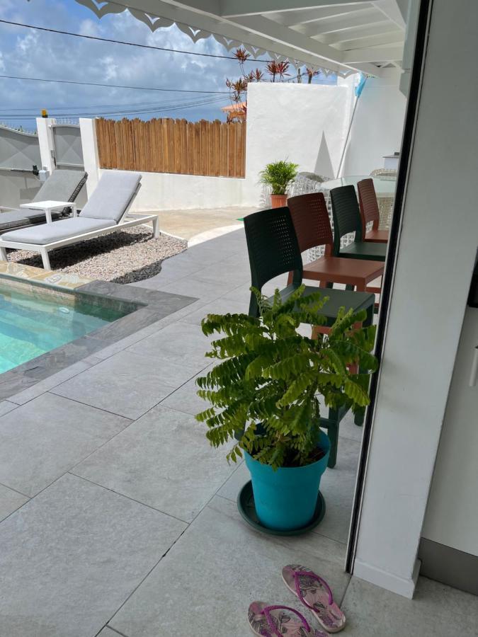 Les Appart Villa Sunbay Caraibes Avec Piscine Privative Vue Mer Et Montagne Le François Zewnętrze zdjęcie