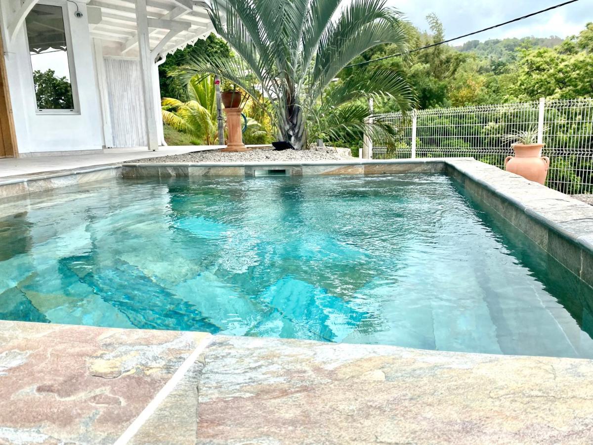 Les Appart Villa Sunbay Caraibes Avec Piscine Privative Vue Mer Et Montagne Le François Zewnętrze zdjęcie